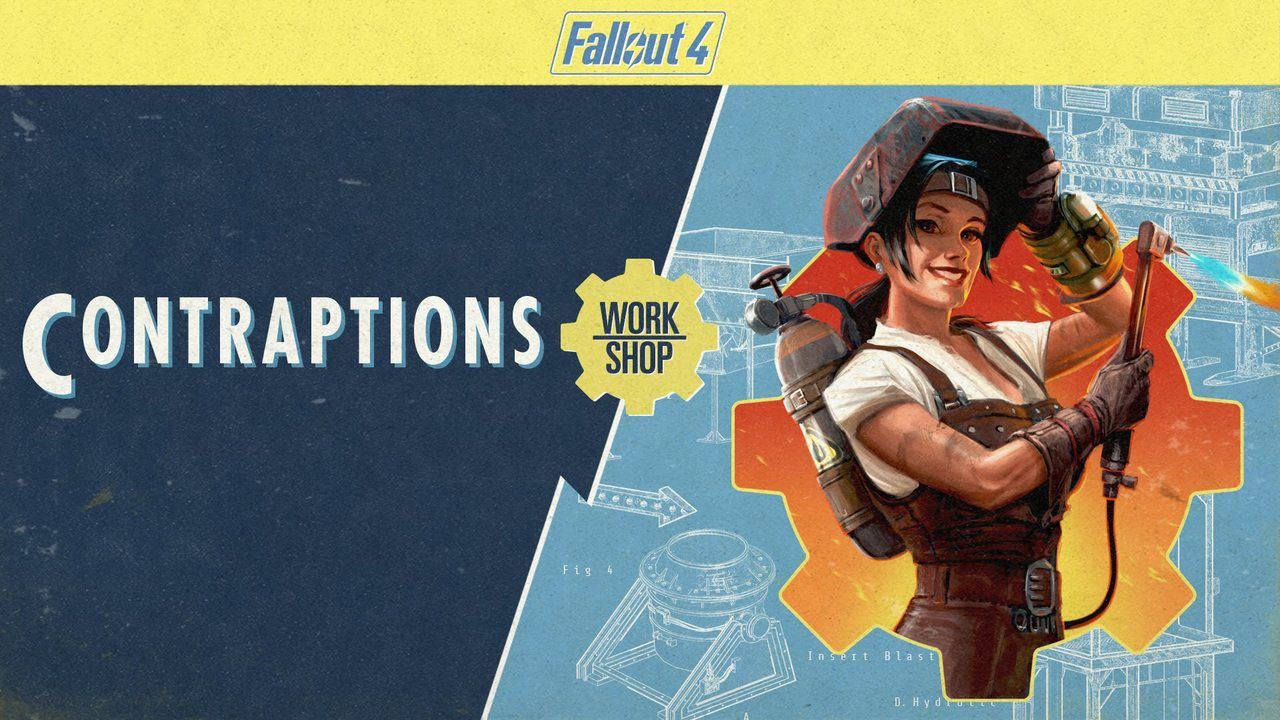 Fallout 4 - Contraptions Workshop (DLC) №4